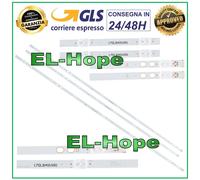 KIT 3 BARRE STRIP LED PER TV 40" TELEFUNKEN LB215 LB216 LB40017 17DLB40VXR1