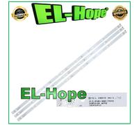 KIT 3 BARRE STRIP LED PER TV 42" AKAI JS-D-JP42EU-082EC YS-L E469119 L730mm 2PIN