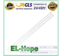 KIT 3 BARRE STRIP LED PER TV LG 32" REV0.9 A1 6916L-1204A / B1 6916L-1426A