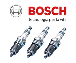 KIT 3 Candele Accensione BOSCH per C1 108 Micra V Aygo e Aygo X - Doppio Iridio