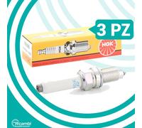 KIT 3 CANDELE ACCENSIONE NGK ZKER6A-10EG 96596 PER SEAT IBIZA IV VOLKSWAGEN UP