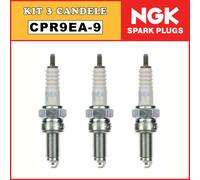 KIT 3 CANDELE NGK CPR9EA-9 YAMAHA MT-09 TRACER 2015 2016 2017 2018 2019 MT09