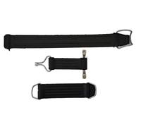 Kit 3 Cinghietti Tiranti Fiat 500 D'epoca Alta Qualità scorta cric schienale top