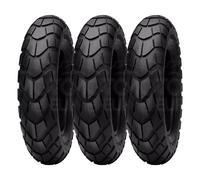 Kit 3 Copertoni 100/90-10 100 90 10 Deestone PIAGGIO APE FL - FL2 50 1989-1995