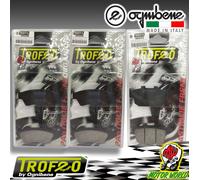 KIT 3 CP PASTIGLIE FRENO HONDA XRV AFRICA TWIN 750 98 99 ANTERIORI POSTERIORI