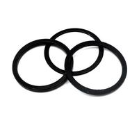 Kit 3 distanziali in alluminio bb30 pf30 cuscinetto nero