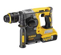 Kit Dewalt 18V 5 Ah Tassellatore Trapano A Percussione e Smerigliatrice Dch273P2T-Dcd796P2 Dcg405Nt