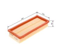 Filtro aria BOSCH 1 457 433 316