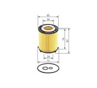 Kit 3 Filtri Bosch + 6 Litri Olio 5W30 per MERCEDES CLASSE E 350 300 250 #2a