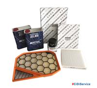 Kit 3 Filtri Originali + 4 L Olio Selenia ECO2 0W20 Fiat Panda 1.0 Mild Hybrid