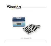 KIT 3 FILTRI SKL FRIGO ANTIBATTERICO MICROBAN COMPATIBILE CON WHIRLPOOL 4812480