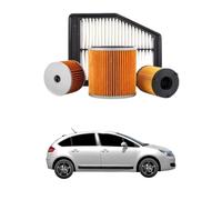 Kit 3 Filtri Tagliando compatibile con CITROËN C4 I 1.4 16V 65 kw Benzina 2004-2011