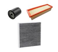 KIT 3 FILTRI TAGLIANDO COMPATIBILE CON FIAT PANDA 169 2003 1.2 BENZINA