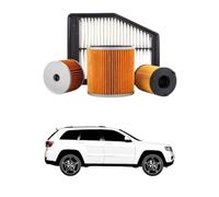 Kit 3 Filtri Tagliando compatibile con JEEP Grand Cherokee IV 3.6 V6 FlexFuel 4x4 210 kw Benzina/Etanolo 2010-2024