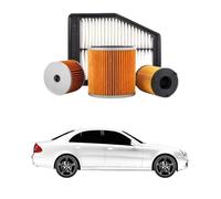 Kit 3 Filtri Tagliando compatibile con MERCEDES-BENZ E 200 Kompressor 135 kw Benzina 2006-2008