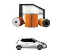 Kit 3 Filtri Tagliando compatibile con PEUGEOT 208 I 1.6 115 kw Benzina 2012-2019