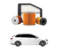 Kit 3 Filtri Tagliando compatibile con SEAT Leon ST 1.4 TGI 81 kw Benzina/Gas naturale (GNC) 2013-2018