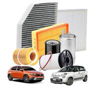 Kit 3 Filtri Tagliando Per Fiat Tipo Fiat 500L Lancia 1.4 Benzina Anno 2016