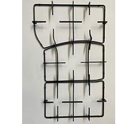 Kit 3 griglie in ferro smaltato COMPATIBILI CON ARISTON INDESIT nero per cucina piano cottura 5 fuochi a gas COMPLETE DI 4 GOMMINI X P2760 - P2761 - P2762