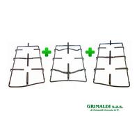 KIT 3 GRIGLIE PER CUCINA 5 FUOCHI PIANO COTTURA ARISTON HOTPOINT INDESIT PC750