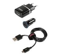 Kit 3 in 1 Micro Usb - 12/24V + 230V