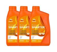 Kit 3 Litri Olio Repsol Smarter 2t Semi Sintetico UNIVERSALE SCOOTER MOTO CROSS