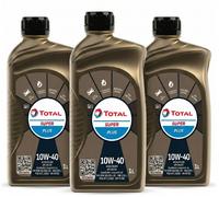 Kit 3 Litri Total Super Plus 10W-40 Olio Motore 3x1L Tecnologia Sintetica