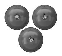 KIT 3 LUCCHETTI DI SICUREZZA 3 CHIAVI ANTIFURTO MERONI UFO3 SMART DUO GRIGI ZAMA