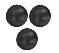 KIT 3 LUCCHETTI DI SICUREZZA CON 3 CHIAVI ANTIFURTO MERONI UFO3 EXPERT NERI