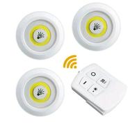 KIT 3 LUCI LED A BATTERIA CON TELECOMANDO