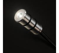 Kit 3 Mini Faretti LED spot da Incasso 0,1W DC 12V Alluminio da interno IP20