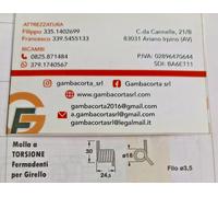 kit 3 molle a torsione fermadenti girello 67.380 LELY LOTUS 4.1015.0054.0