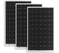 Kit 3 Pannelli Solari Flessibili 315 W Microinverter 800 W e Cavo - Moduli Monocristallini IP67 Ultra Sottili 167×99,6×0,15 cm - Pannello Fotovoltaico Plug and Play da Balcone - Facili da Installare