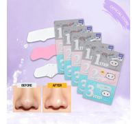 Kit 3 passaggi da 5 fogli per rimuovere punti neri e cheratina, regalo di K-Beauty