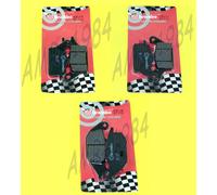 KIT 3 PASTICCHE BREMBO ANT. + POST. YAMAHA TRICITY 125 da 2014 07112 07111 07110