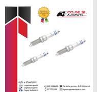 KIT 3 PEZZI 0242140567 BOSCH CANDELA ACCENSIONE PER CITROËN,FIAT,OPEL,PEUGEOT