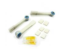 Kit 3 pezzi di ricambio per riparazione ammortizzatori 80N 90N 100N compatibile con Bosch Siemens Constructa 00742719 00660865 00673541