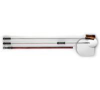 Kit 3 pezzi H cm 170 pala liscia cm 33x33x170 palino liscio Ø 18 spazzola AV4970