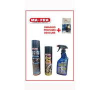 KIT 3 PEZZI MAFRA EXTREME BLACK/TRATT. TESSUTI/SCIC SPLENDICRUSCOTTO + OMAGGIO