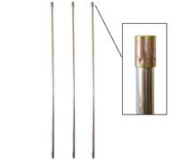 kit 3 picchetti filettati nasse avvisatori carp fishing paletti pesca 1238924