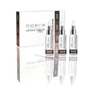 Kit 3 Polveri Henna Color Pro Brow Nails & Beauty/Blend