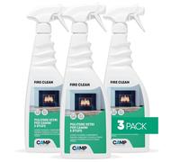 KIT 3 Pulitore Vetri Decarbonizzante Per Camini E Stufe 750 Ml