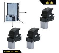 Kit 3 Pulsanti Alzavetri Per VW GOLF 5 6 PASSAT TIGUAN = 5K0959855 5ND959855