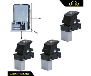 Kit 3 Pulsanti Alzavetri Per VW GOLF 5 6 PASSAT TIGUAN = 5K0959855 5ND959855