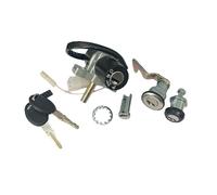 Kit 3 Pz Blocchetto Chiavi Avviamento Accensione Sella Bauletto per Scooter Compatibile con Aprilia Scarabeo Anni 2006-2012