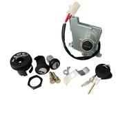 Kit 3 Pz Blocchetto Chiavi Avviamento Sella Bauletto per Scooter Compatibile con Honda Sh 125/150 Cc Anni 2001-2008