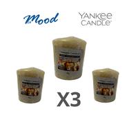 Kit 3 pz Yankee Candle Original Candele Profumate in g 49 Invernali Autunnali