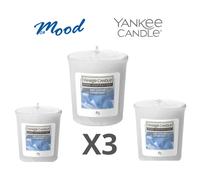 Kit 3 pz Yankee Candle Original Candele Profumate in g 49 Invernali Autunnali