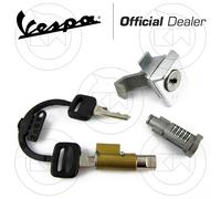 KIT 3 SERRATURE COMPLETA BAULETTO SELLA BLOCCASTERZO PIAGGIO VESPA PX 125 150