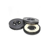 Kit 3 Spazzole Con Setole Di Colore Nero Senza Ganci Adattabile Lucidatrice